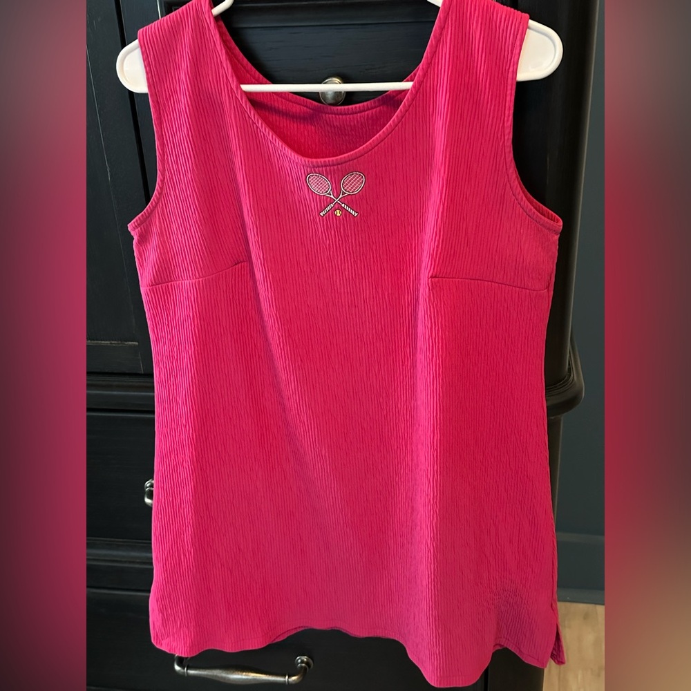 Pink tennis dress, size 1x